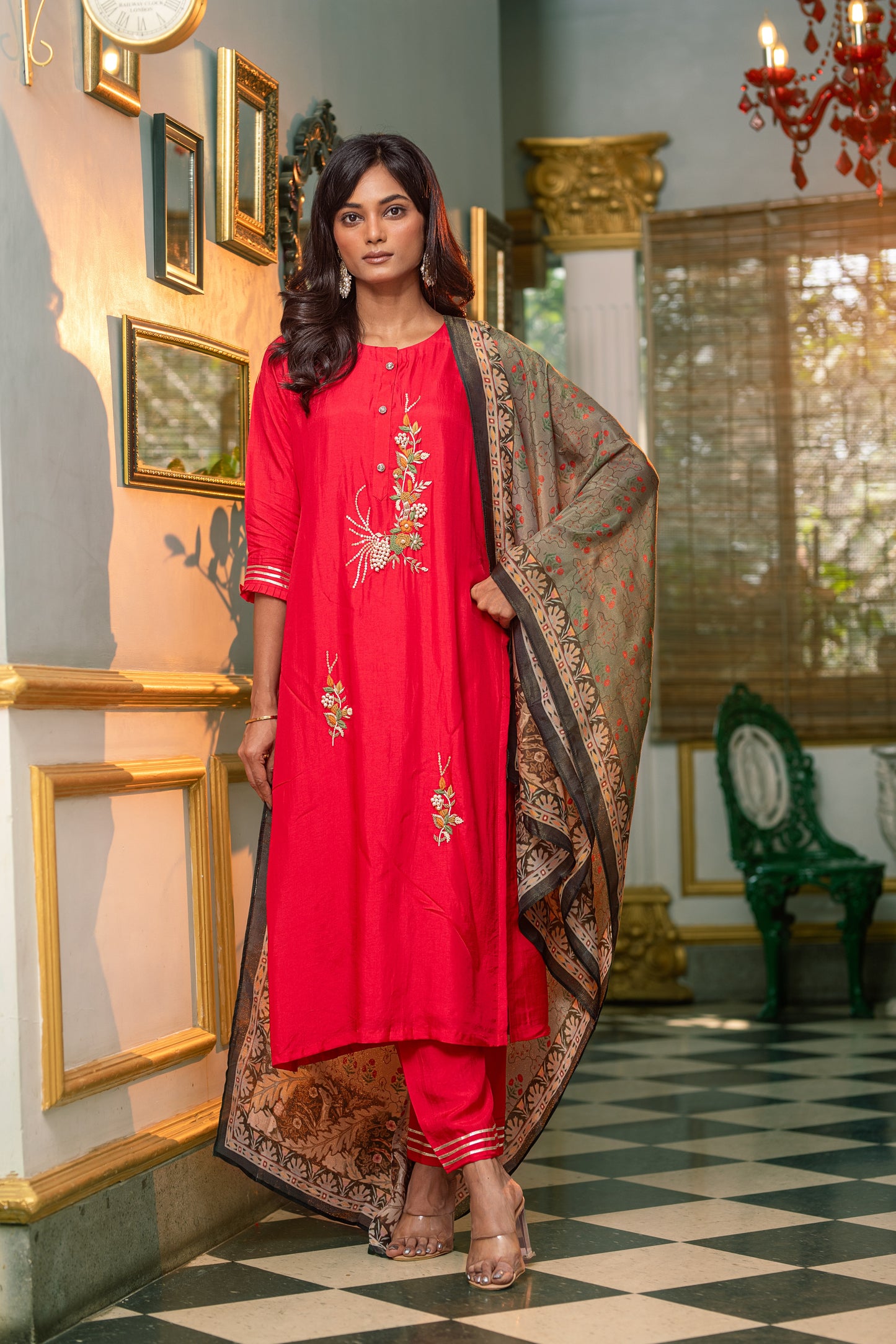 KURTA DUPTTA WITH PANT