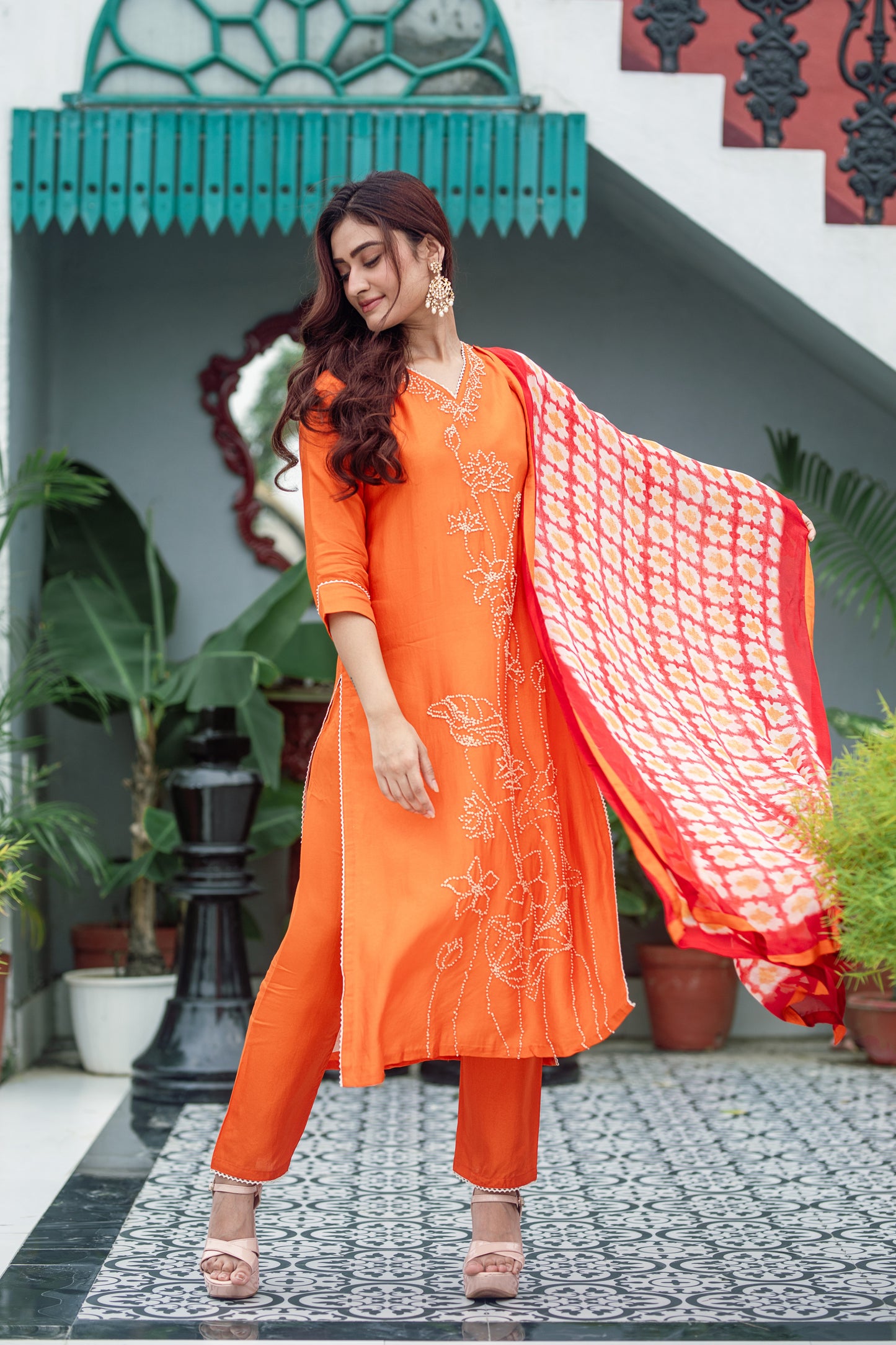 KURTA DUPATTA WITH PANT