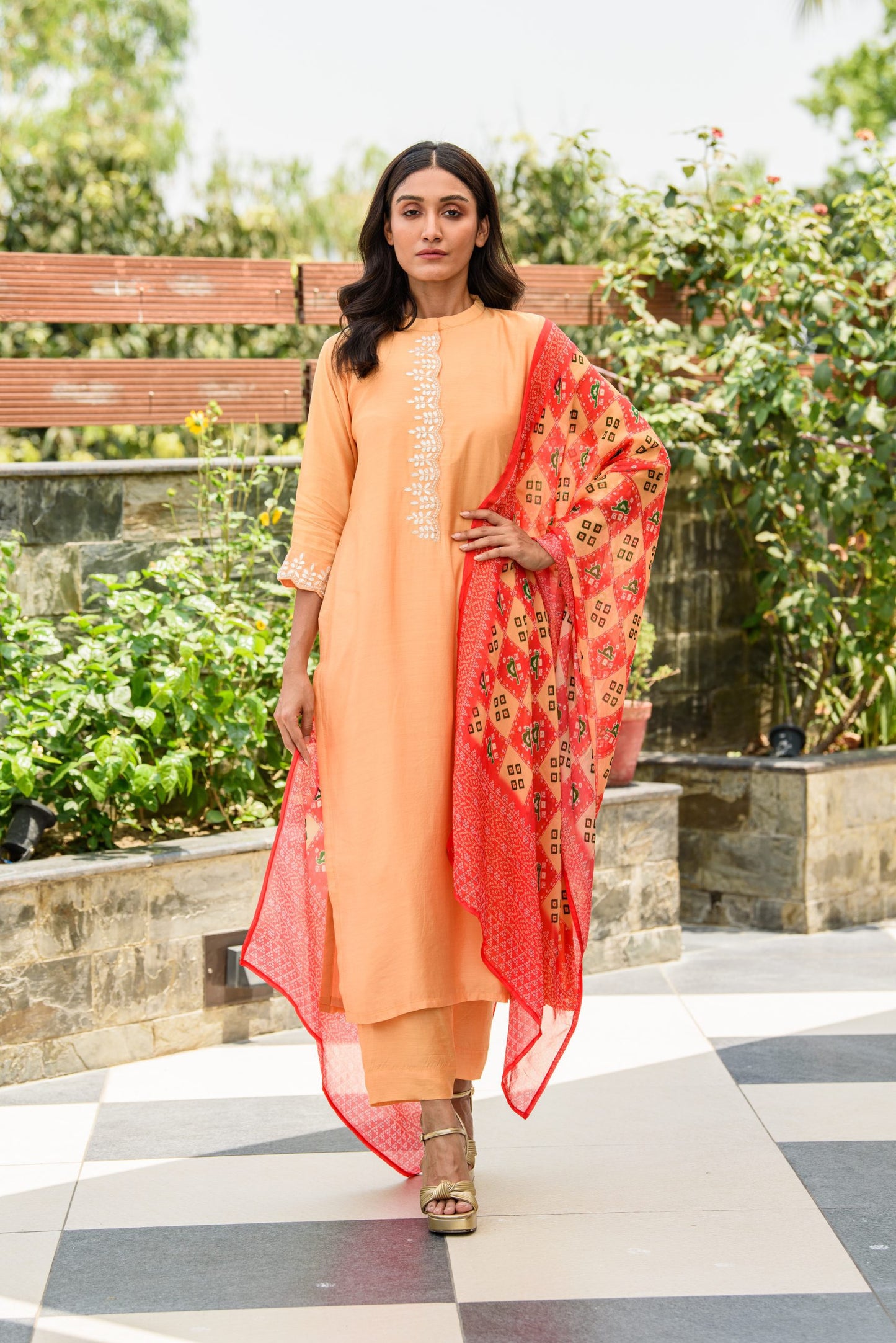 KURTA PANT WITH DUPATTA