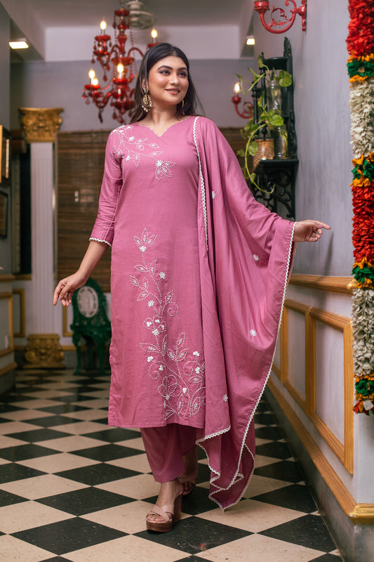 KURTA DUPATTA WITH PANT