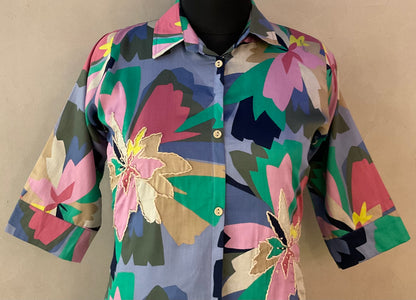 MULTI COLOR KATHA STICH COORD SET