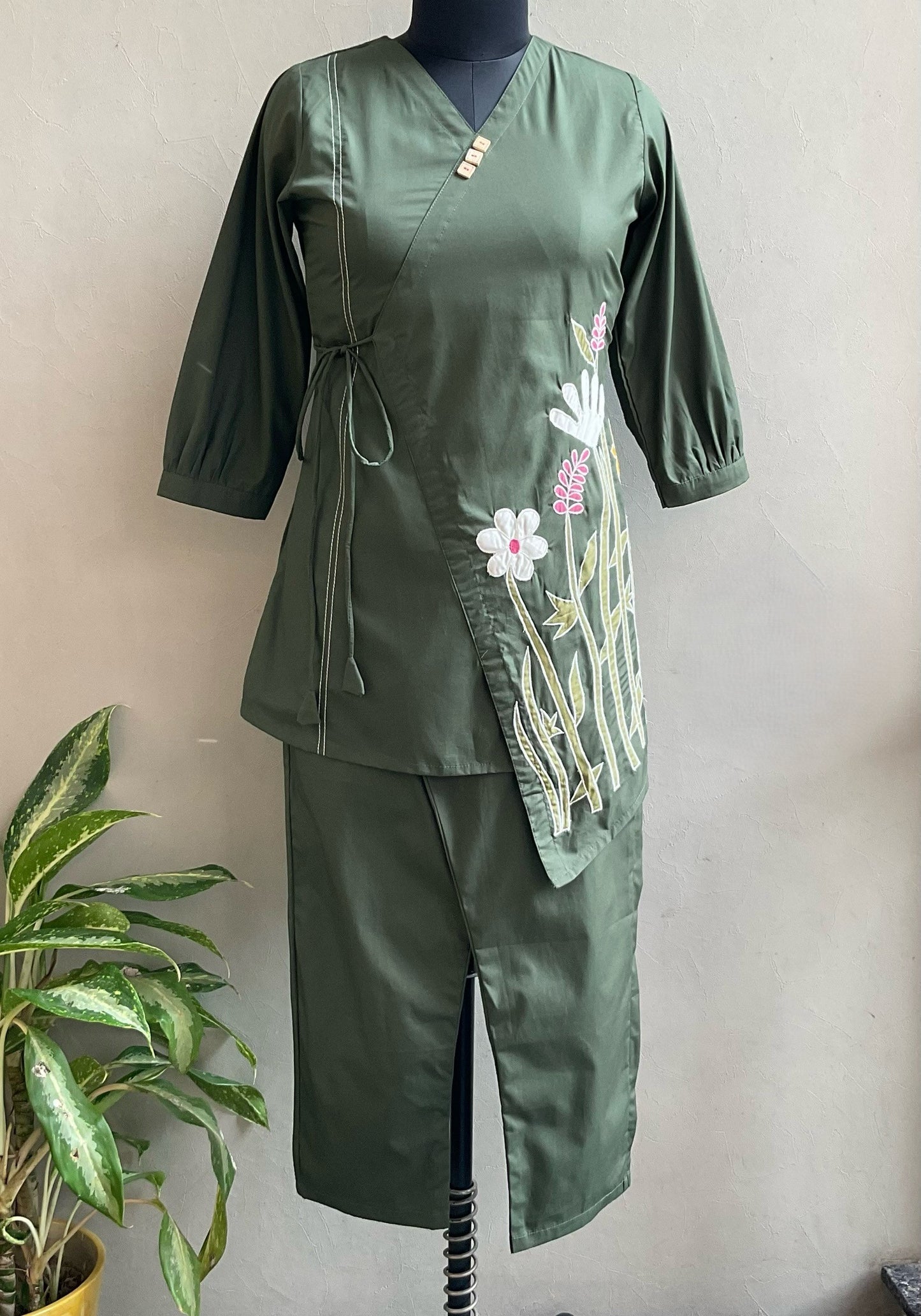 FOREST GREEN COORD SET