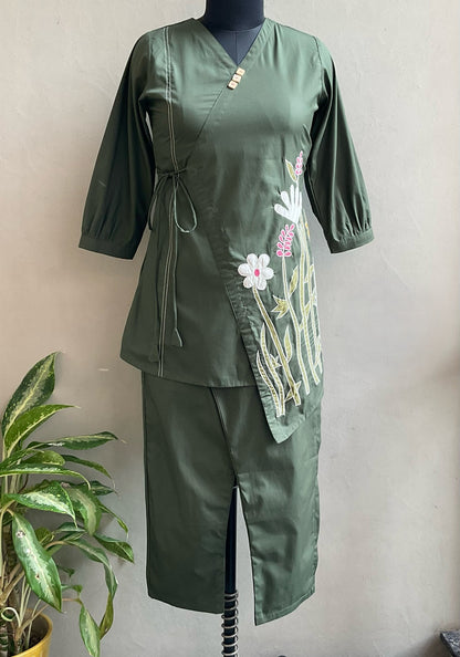 FOREST GREEN COORD SET