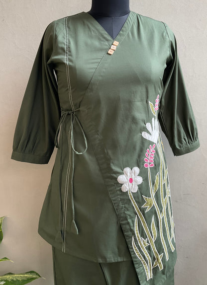 FOREST GREEN COORD SET