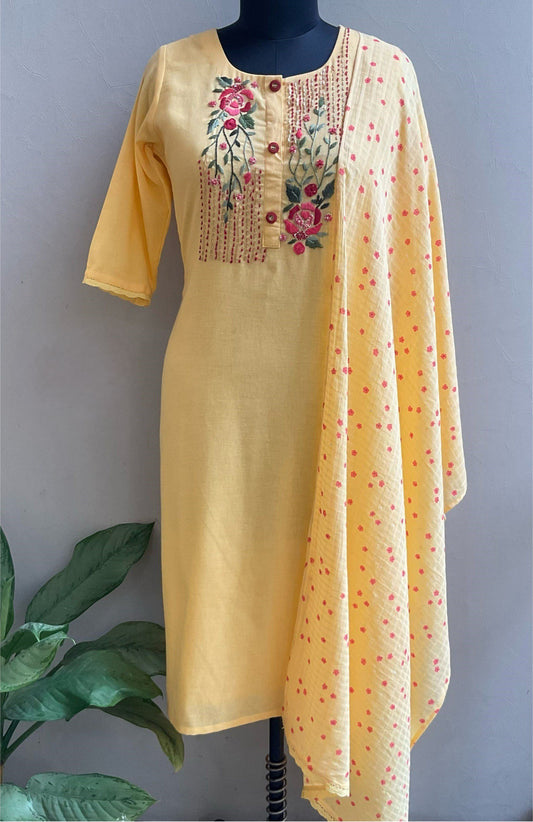 KURTA WITH DUPATTA