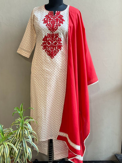 KURTA DUPATTA WITH PANT