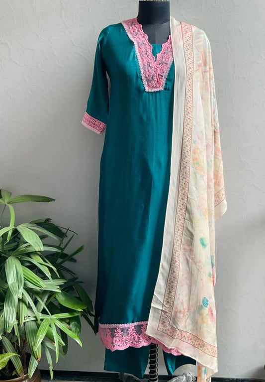 KURTA PANT WITH DUPATTA