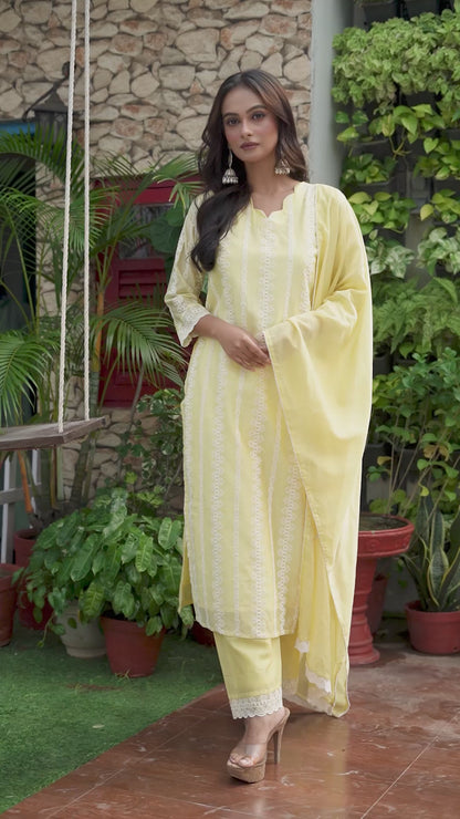 KURTA DUPATTA WITH PANT